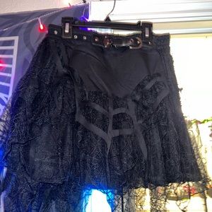 dark in love spider 🕸️ skirt